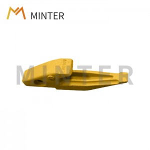 Caterpillar style Weld-on bottom leg bottom strap adapters used for backhoe,loaders excavators J250 replacement bucket teeth 3G0169 15°angles downward