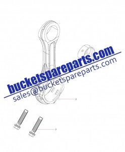 Sany dump mining truck SKT105S 160102130004A045 Piston and Connecting Rod Group 160102130021A005 Connecting Rod Assembly  160102130021A005 Connecting Rod Assembly