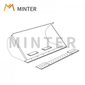 Caterpillar style Komatsu Style Loader Edge, Base edge, bolt-on center edges,bolt-on end edges, bolt-on segments replacement parts Chinese suppliers