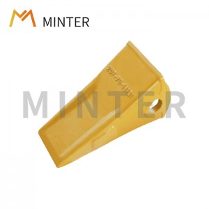 OEM Customized Turkey Bucket Teeth -
 Komatsu excavator PC300 replacement bucket teeth standard tip-long dirt teeth digger teeth 207-70-14151 – Minter Machinery