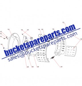 Sany dump mining truck SKT90S 131401020112A Rear Axle