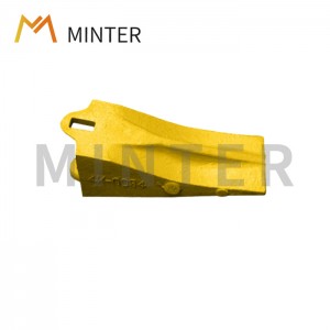 Caterpillar style bucket adapter top-pin vertical pin adapter bottom strap weld-on adapter P18 for backhoe compact excavator loader matching 4K0034 dirt teeth