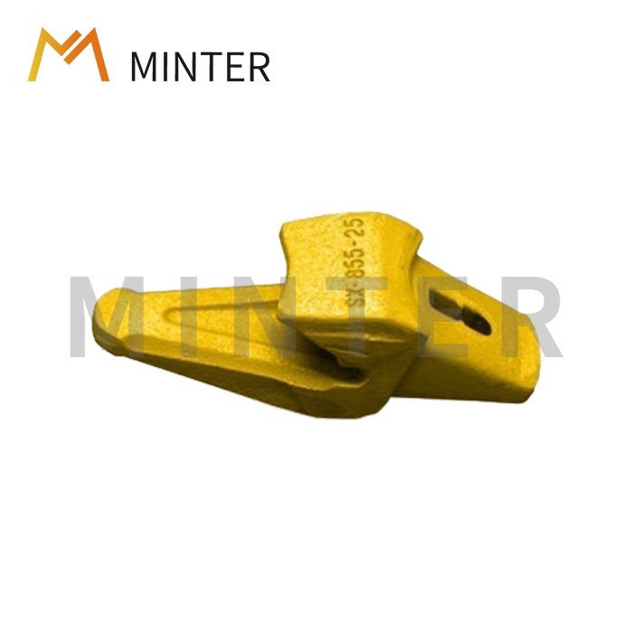 Wholesale Dirt Bucket Teeth -
 Komatsu style excavator PC60 two straps weld-on adapter vertical pin 20X-70-23150  style Conical series 25s adapter 855-25 Chinese supplier – Minter Machinery