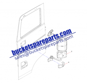 Sany Dump mining truck SKT105S viewmirrow JSS005785682 60068595 13714451 110101020125AD16